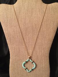 Contemporary Moroccan Turquoise Necklace //269